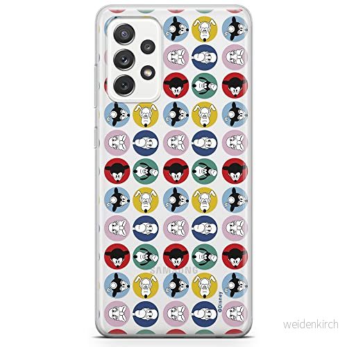 ERT GROUP mobiltelefonfodral för Samsung A33 5G originalt och officiellt licensierat Disney mönster Mickey & Friends 002 optimalt anpassad till formen på mobiltelefonen, gedeeltelijk transparant 5904805343216