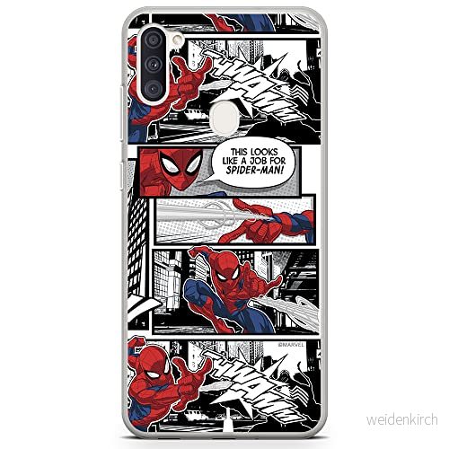 ERT GROUP mobiltelefonfodral för Samsung A03S originalt och officiellt licensierat Marvel mönster Spider Man 001 optimalt anpassad till formen på mobiltelefonen, fodral tillverkad av TPU plast 5903932991611