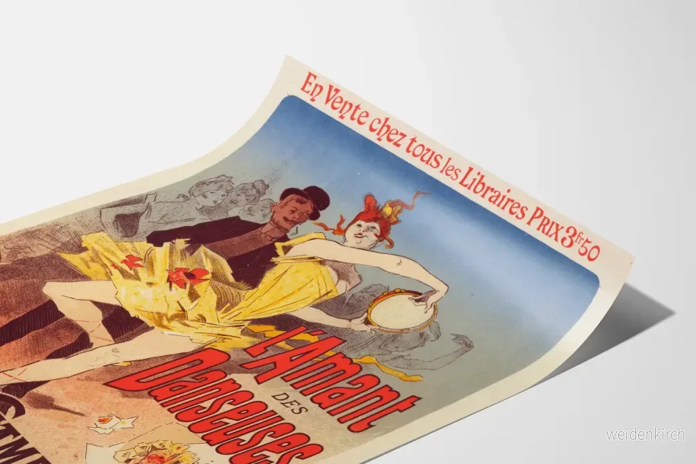 Vintageposter L'Amant des Danseuses av Félicien Champsaur - Bild 3
