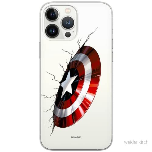 ERT GROUP mobiltelefonfodral för Xiaomi MI NOTE 10 / PRO originalt och officiellt licensierat Marvel mönster Captain America 023, gedeeltelijk transparant 5904805580024