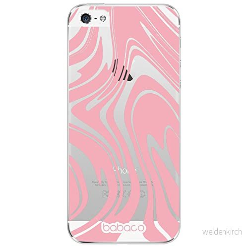 ERT GROUP mobiltelefonfodral för Iphone 5/5S/SE originalt och officiellt licensierat Babaco mönster Doodle 001 optimalt anpassad till formen på mobiltelefonen, gedeeltelijk transparant 5904805749209
