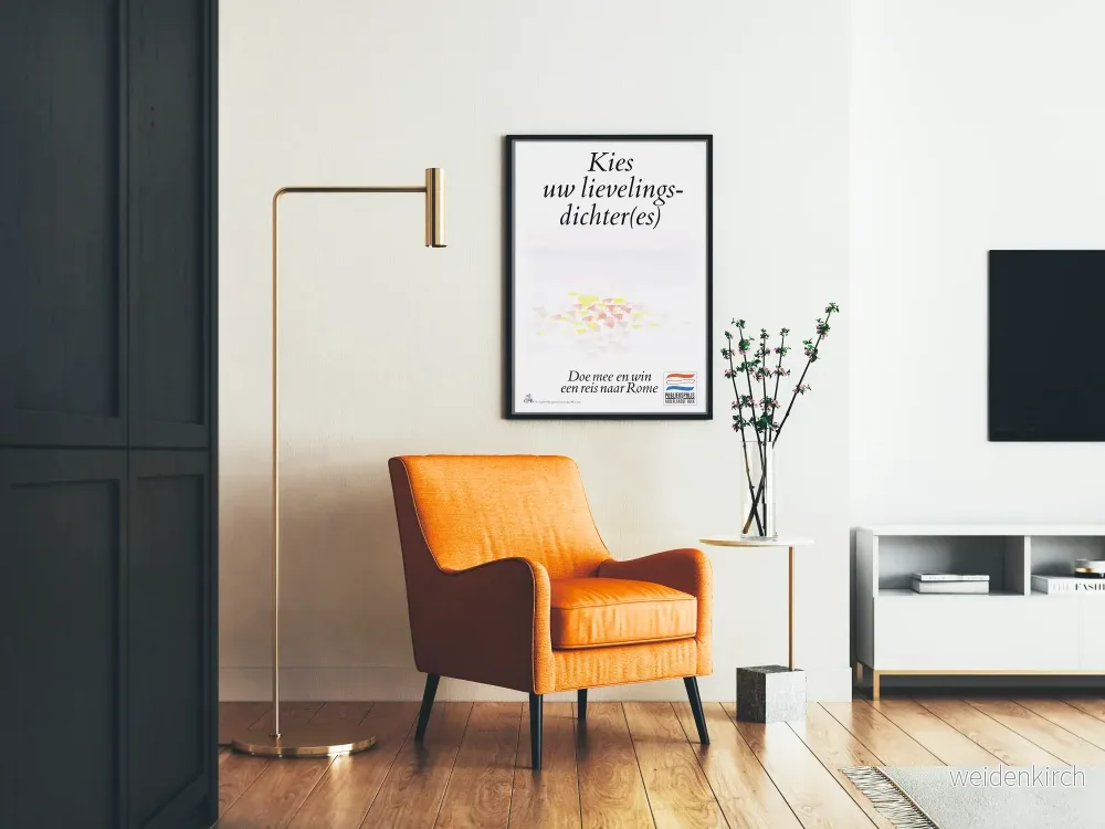 Vintage holländsk reklamposter för väggdekoration - Bild 2