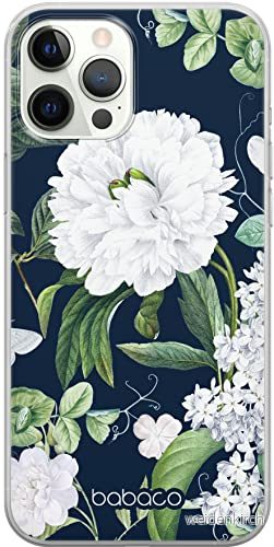 ERT GROUP mobiltelefonfodral för Iphone 12/12 PRO originalt och officiellt licensierat Babaco mönster Flowers 031 optimalt anpassad till formen på mobiltelefonen, fodral tillverkad av TPU plast 5905131279941