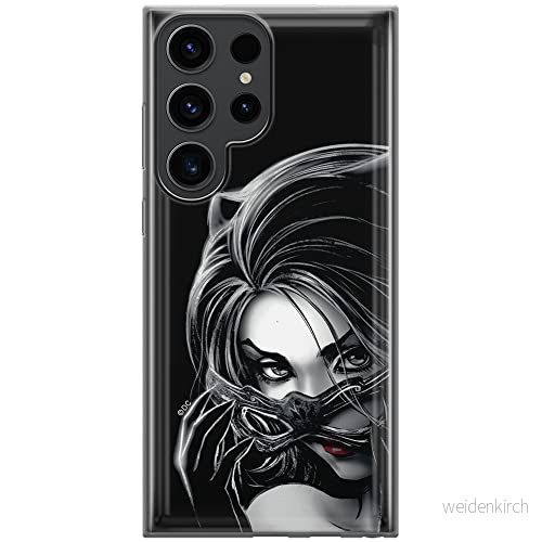 ERT GROUP mobiltelefonfodral för Samsung S23 ULTRA originalt och officiellt licensierat DC mönster Catwoman 004 optimalt anpassad till formen på mobiltelefonen, fodral tillverkad av TPU plast 5905511460389