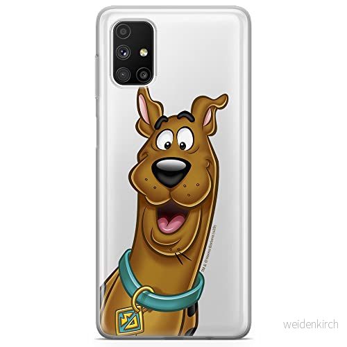 ERT GROUP mobiltelefonfodral för Samsung M51 originalt och officiellt licensierat Scooby Doo mönster 014 optimalt anpassad till formen på mobiltelefonen, gedeeltelijk transparant 5904805482885