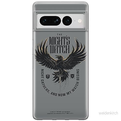 ERT GROUP mobiltelefonfodral för Google PIXEL 7 PRO originalt och officiellt licensierat Game of Thrones mönster 003 optimalt anpassad till formen på mobiltelefonen, fodral tillverkad av TPU plast 5905795167981