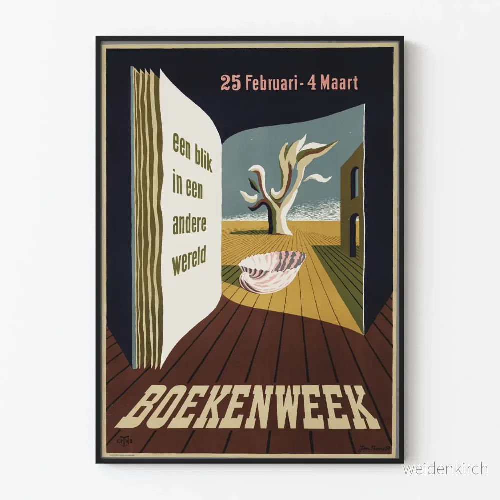 Postern Boekenweek 1950 - En blick mot en annan värld