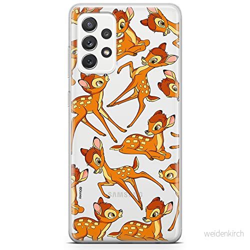 ERT GROUP mobiltelefonfodral för Samsung A73 5G originalt och officiellt licensierat Disney mönster Bambi 017 optimalt anpassad till formen på mobiltelefonen, gedeeltelijk transparant 5905131799920