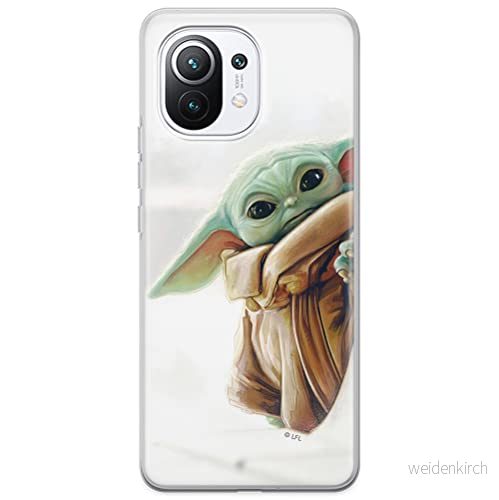 ERT GROUP mobiltelefonfodral för Xiaomi 11 originalt och officiellt licensierat Star Wars mönster Baby Yoda 016 optimalt anpassad till formen på mobiltelefonen, fodral tillverkad av TPU plast 5904805062131