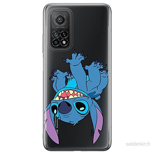 ERT GROUP mobiltelefonfodral för Xiaomi MI 10 LITE originalt och officiellt licensierat Disney mönster Stitch 013 optimalt anpassad till formen på mobiltelefonen, gedeeltelijk transparant 5905131204288