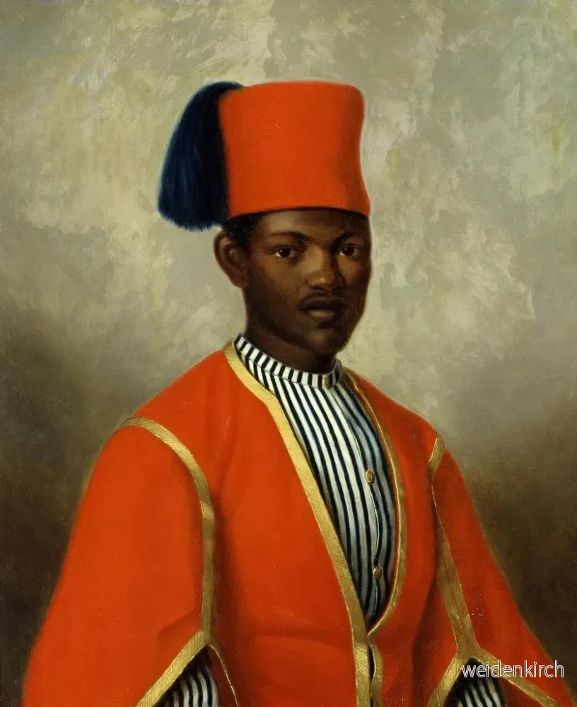 Målning Jean Panzio Toxon 1838-1886 - Augusta Åkerlöf | Konsttryck - Bild 2