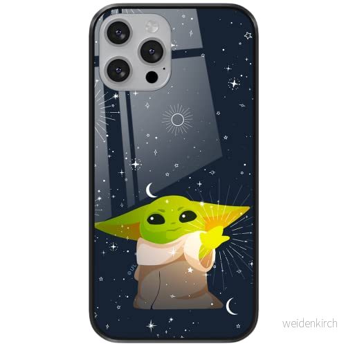 ERT GROUP mobiltelefonfodral för Apple Iphone 7/8/ SE 2/ 3 originalt och officiellt licensierat Star Wars mönster Baby Yoda 024 tillverkad av härdat glas, anpassat till mobilens form, skyddsfodral 5904805079467
