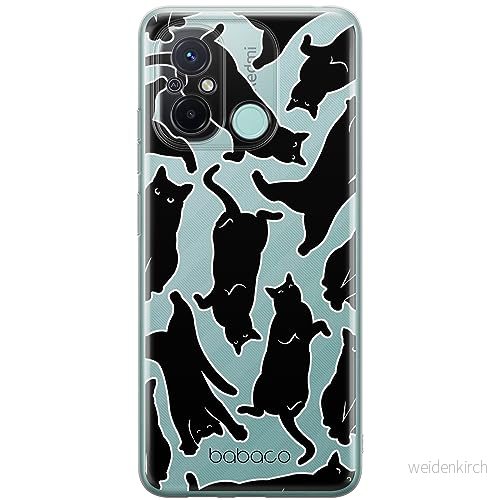 ERT GROUP mobiltelefonfodral för Xiaomi REDMI 12C/ 11A originalt och officiellt licensierat Babaco mönster Cats 005 optimalt anpassad till formen på mobiltelefonen, gedeeltelijk transparant 5905511850692
