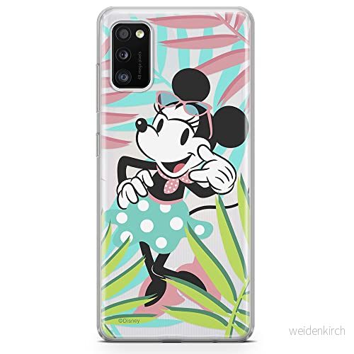 ERT GROUP mobiltelefonfodral för Samsung A41 originalt och officiellt licensierat Disney mönster Minnie 040 optimalt anpassad till formen på mobiltelefonen, gedeeltelijk transparant 5903537510866
