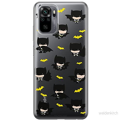 ERT GROUP mobiltelefonfodral för Xiaomi REDMI NOTE 10/ 10S originalt och officiellt licensierat DC mönster Batman 077 optimalt anpassad till formen på mobiltelefonen, gedeeltelijk transparant 5905131505200