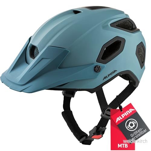 ALPINA Unisex Vuxna, COMOX Cykelhjälm, dirt blue matt, 52 57 cm 4003692302632
