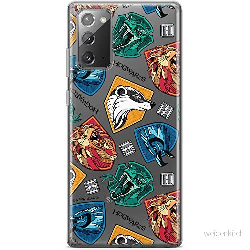 ERT GROUP mobiltelefonfodral för Samsung GALAXY NOTE 20 originalt och officiellt licensierat Harry Potter mönster 022 optimalt anpassad till formen på mobiltelefonen, gedeeltelijk transparant 5903932129151
