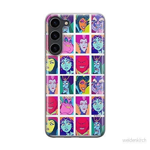 ERT GROUP mobiltelefonfodral för Samsung S23 originalt och officiellt licensierat Disney mönster Villains 002 optimalt anpassad till formen på mobiltelefonen, fodral tillverkad av TPU plast 5905511423438