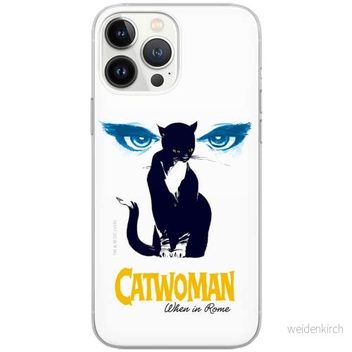 ERT GROUP mobiltelefonfodral för Apple Iphone 5/5S/SE originalt och officiellt licensierat DC mönster Catwoman 007 Vit optimalt anpassad till formen på mobiltelefonen, fodral tillverkad av TPU plast 5902980672152