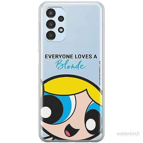 ERT GROUP mobiltelefonfodral för Samsung A13 4G originalt och officiellt licensierat The Powerpuff Girls mönster 012, gedeeltelijk transparant 5905511961824