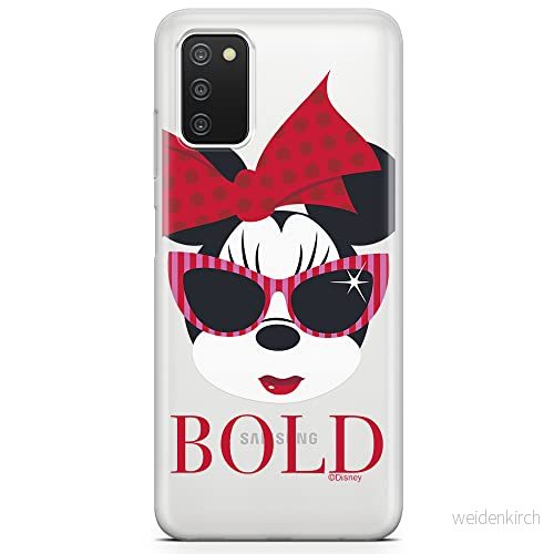 ERT GROUP mobiltelefonfodral för Samsung A03S originalt och officiellt licensierat Disney mönster Minnie 045 optimalt anpassad till formen på mobiltelefonen, gedeeltelijk transparant 5903932990546