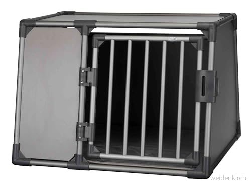 Trixie Transport Box Aluminium Graphite for dogs Size: L 92x64x78cm 4011905393384