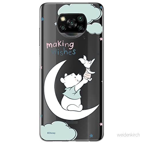 ERT GROUP mobiltelefonfodral för Xiaomi POCOPHONE X3 originalt och officiellt licensierat Disney mönster Winnie the Pooh and friends 040, gedeeltelijk transparant 5903537129341