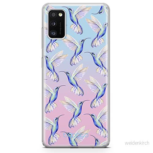 ERT GROUP mobiltelefonfodral för Samsung A41 originalt och officiellt licensierat Babaco mönster Hummingbird 002 optimalt anpassad till formen på mobiltelefonen, fodral tillverkad av TPU plast 5903040466469