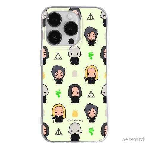 ERT GROUP mobiltelefonfodral för Apple Iphone 14 PRO originalt och officiellt licensierat Harry Potter mönster 246 anpassad till formen på mobiltelefonen, fodral tillverkad av TPU plast 5905131920799