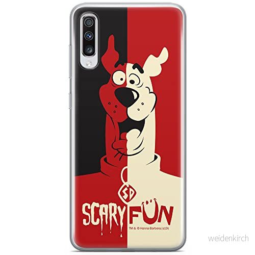 ERT GROUP mobiltelefonfodral för Samsung A70 originalt och officiellt licensierat Scooby Doo mönster 008 optimalt anpassad till formen på mobiltelefonen, fodral tillverkad av TPU plast 5903537050461