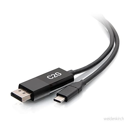 1,8 m (6 fot) USB C® till DisplayPort™ adapterkabel 4K 60Hz 757120544753