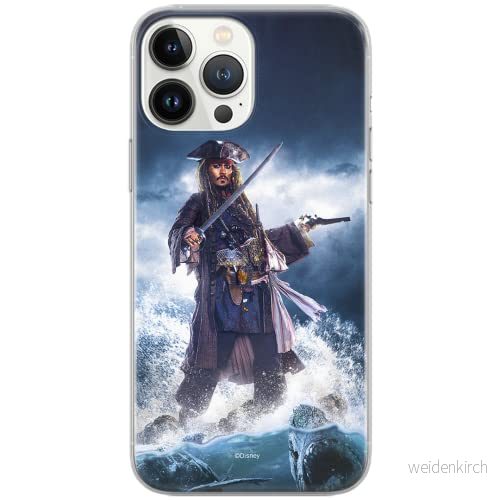 ERT GROUP mobiltelefonfodral för Samsung F62 / M62 originalt och officiellt licensierat Disney mönster Pirates of the Caribbean 002, fodral tillverkad av TPU plast 5904805536687