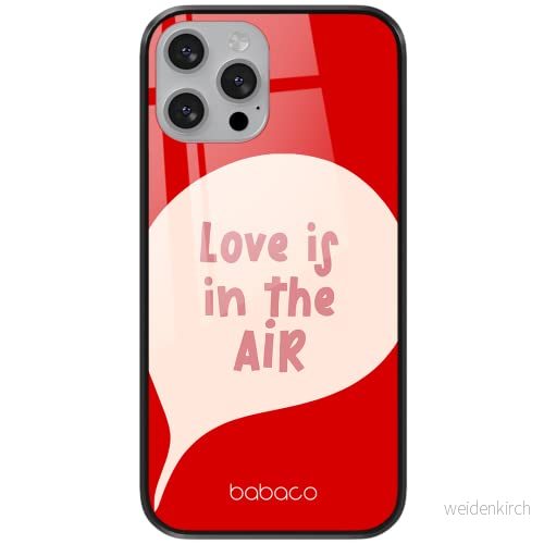 ERT GROUP mobiltelefonfodral för Samsung S21 PLUS originalt och officiellt licensierat Babaco mönster Love is in the air 001 tillverkad av härdat glas, anpassat till mobilens form, skyddsfodral 5904805031373