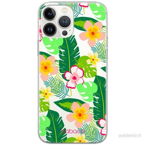 ERT GROUP mobiltelefonfodral för Samsung F62 / M62 originalt och officiellt licensierat Babaco mönster Flowers 019 optimalt anpassad till formen på mobiltelefonen, gedeeltelijk transparant 5904805531453