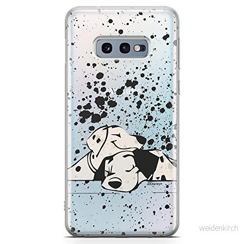 ERT GROUP mobiltelefonfodral för Samsung S10e originalt och officiellt licensierat Disney mönster Dalmatian 003 optimalt anpassad till formen på mobiltelefonen, gedeeltelijk transparant 5903040570715