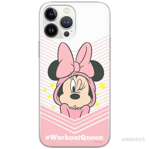 ERT GROUP mobiltelefonfodral för Xiaomi REDMI NOTE 9 originalt och officiellt licensierat Disney mönster Minnie 053 optimalt anpassad till formen på mobiltelefonen, fodral tillverkad av TPU plast 5903040329092