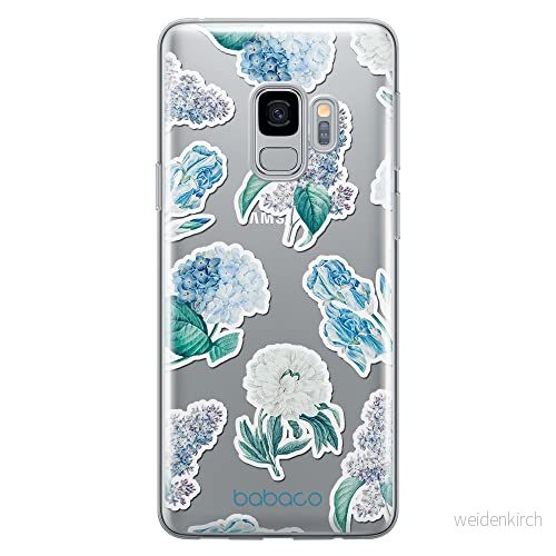 ERT GROUP mobiltelefonfodral för Samsung S9 originalt och officiellt licensierat Babaco mönster Flowers 029 optimalt anpassad till formen på mobiltelefonen, gedeeltelijk transparant 5905131273413