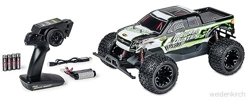 Carson Replacement batteri Li Ion FE linje 7,4 V 1 500 mAh, ersättningsbatteri för RC fordon, tillbehör, 500608199 4005299681998