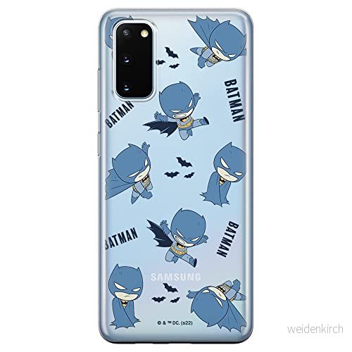 ERT GROUP mobiltelefonfodral för Samsung S20 / S11E originalt och officiellt licensierat DC mönster Batman 076 optimalt anpassad till formen på mobiltelefonen, gedeeltelijk transparant 5905131505996