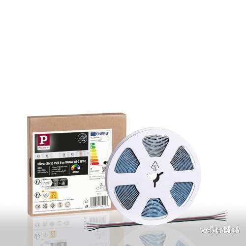 Paulmann 76012 Pro LED Strip Silver P25 830 5 m 75 W 300 lm/m 60 LED/m RGBW remsa 4000870760123