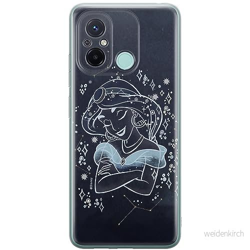 ERT GROUP mobiltelefonfodral för Xiaomi REDMI 12C/ 11A originalt och officiellt licensierat Disney mönster Jasmine 007 anpassad till formen på mobiltelefonen, fodral tillverkad av TPU plast 5905511854409