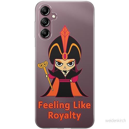 ERT GROUP mobiltelefonfodral för Samsung A14 4G/5G originalt och officiellt licensierat Disney mönster Jafar 001 optimalt anpassad till formen på mobiltelefonen, gedeeltelijk transparant 5905511828677