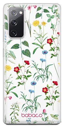 ERT GROUP mobiltelefonfodral för Samsung S20 FE / 5G originalt och officiellt licensierat Babaco mönster Flowers 042 anpassad till formen på mobiltelefonen, fodral tillverkad av TPU plast 5905131315038