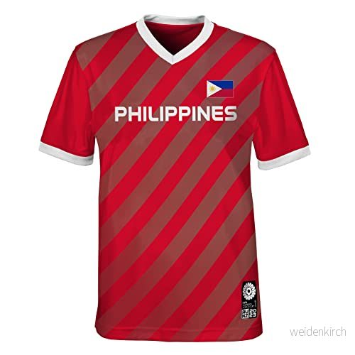 FIFA Unisex officiell 2023 dam fotboll värld kopp vuxen team, filippines t shirt (1 pack) 197229454964