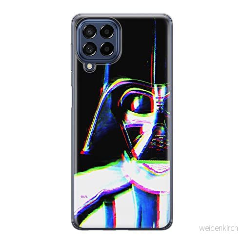ERT GROUP mobiltelefonfodral för Samsung M53 5G originalt och officiellt licensierat Star Wars mönster Darth Vader 013 optimalt anpassad till formen på mobiltelefonen, fodral tillverkad av TPU plast 5905511393915