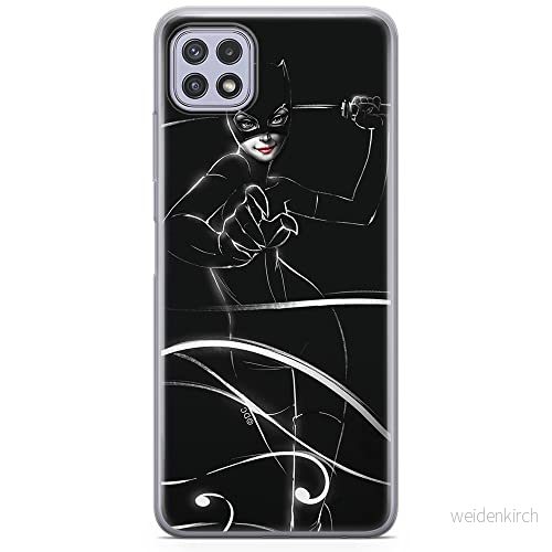 ERT GROUP mobiltelefonfodral för Samsung A22 5G originalt och officiellt licensierat DC mönster Catwoman 003 optimalt anpassad till formen på mobiltelefonen, fodral tillverkad av TPU plast 5903932828368