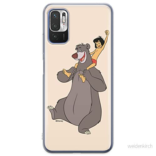 ERT GROUP mobiltelefonfodral för Xiaomi REDMI NOTE 10 5G / POCO M3 PRO originalt och officiellt licensierat Disney mönster Jungle Book 002, fodral tillverkad av TPU plast 5905131197030