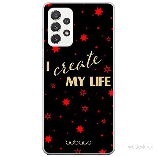 ERT GROUP mobiltelefonfodral för Samsung A52 5G / LTE 4G A52S originalt och officiellt licensierat Babaco mönster Positive vibes 006, fodral tillverkad av TPU plast 5903932959147