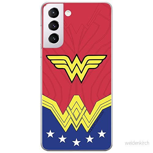 ERT GROUP mobiltelefonfodral för Samsung S21 PLUS originalt och officiellt licensierat DC mönster Wonder Woman 008 optimalt anpassad till formen på mobiltelefonen, fodral tillverkad av TPU plast 5903932397185