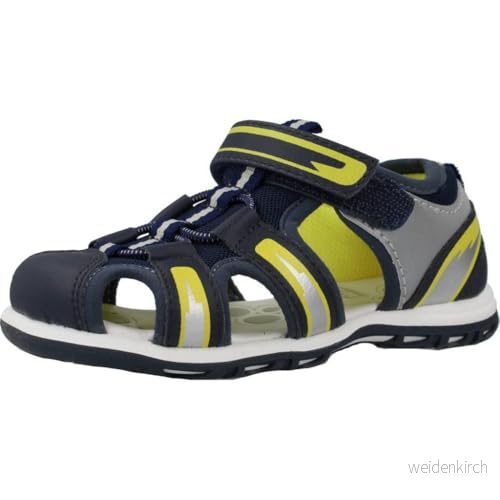 Chicco, Campiello sandal med stängd tå, Justerbara sandaler unisex barn , Blå, 20 8051182388532
